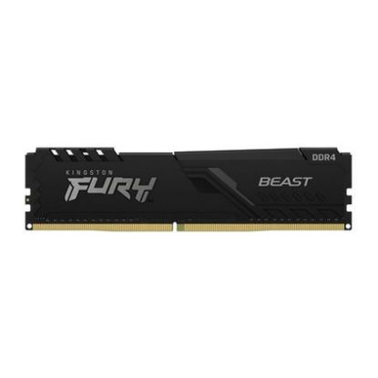 Imagem de Dimm DDR4 16GB Kingston CL16 3200Mhz 1Rx8 Fury Beast Preta