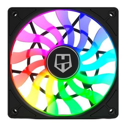 Imagem de Ventoinha 120mm NOX Hummer Slim-Fan ARGB