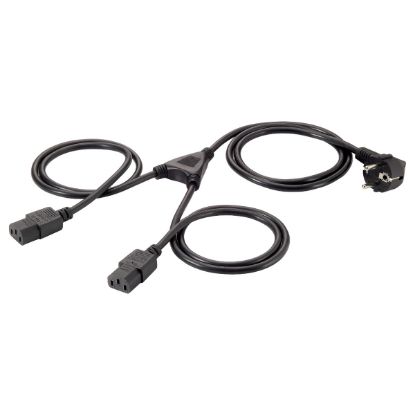 Imagem de Cabo de Alimentação Equip p/ 2x IEC C13 - 1.8Mtr