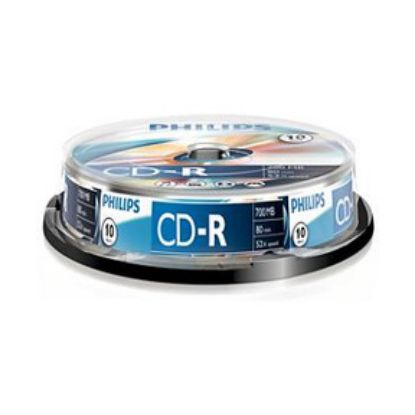 Imagem de CD-R 52x Philips 700Mb Pack10