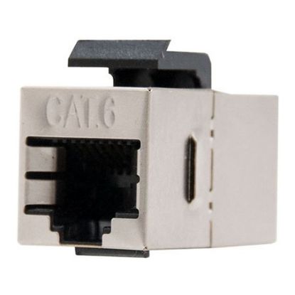 Imagem de União de Rede RJ45 Cat.6 STP NanoCable Cinza