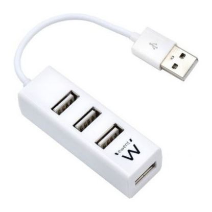 Imagem de Hub USB2.0 4 Portas Ewent Branco
