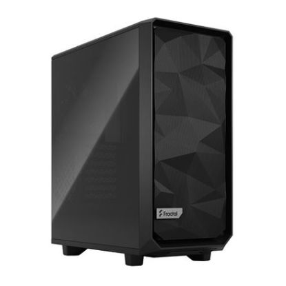 Imagem de Caixa Fractal Design Meshify 2 Compact Dark Preta (ATX) (Vidro Temperado)