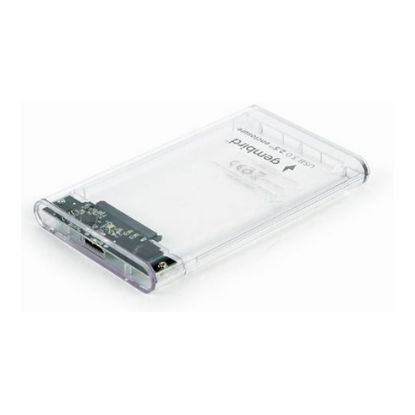 Imagem de Caixa Externa 2,5" SATA Gembird EE2-U3S9-6 USB3.0 Transparente