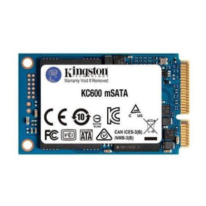 Imagem de SSD mSATA Kingston KC600 SATA 256GB