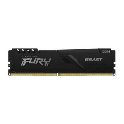 Imagem de Dimm DDR4 8GB Kingston CL17 3600Mhz 1Rx8 Fury Beast Preta