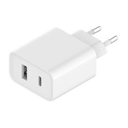 Imagem de Carregador de Tomada Xiaomi USB + Type-C 33W Branco