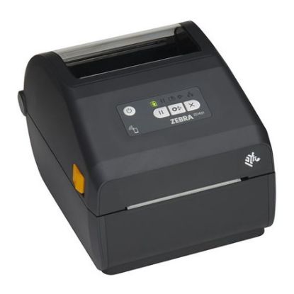 Imagem de Impressora Térmica Etiquetas e Talões Zebra ZD421 Direta (USB/RJ45) Cinza