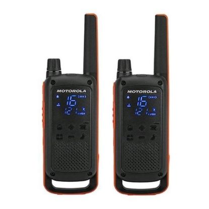 Imagem de Walkie Talkie Motorola T82 - 16 Canais/10Km Preto (Pack2)