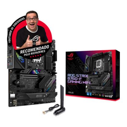 Imagem de Motherboard Asus Skt1700 - ROG STRIX B760-F GAMING WIFI DDR5