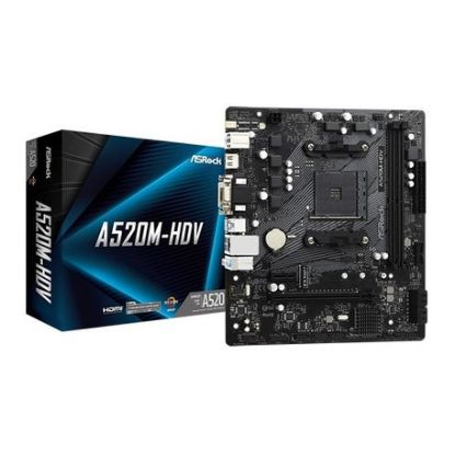 Imagem de Motherboard ASRock SktAM4 - A520M-HDV