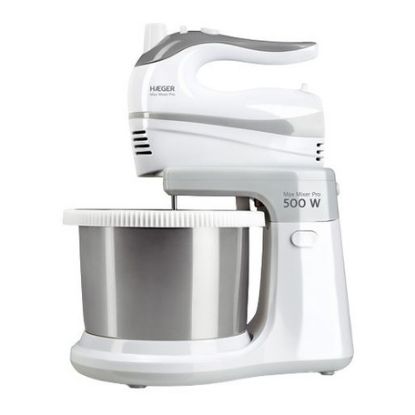 Imagem de Batedeira Haeger Max Mixer Bowl 500W / 3L Branco c/ Taça