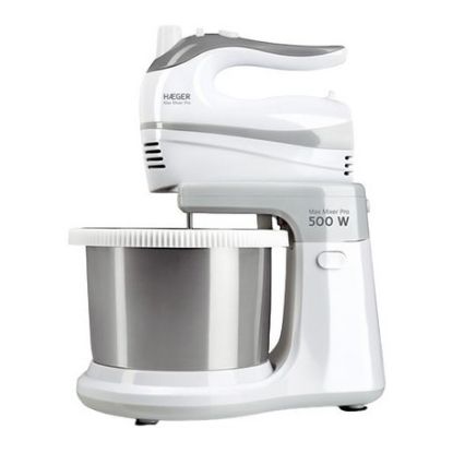 Imagem de Batedeira Haeger Max Mixer Pro 500W / 3L Branco c/ Taça