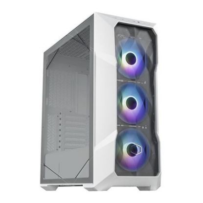 Imagem de Caixa Cooler Master MasterBox TD500 Mesh V2 ARGB Branca (ATX) (Vidro Temperado)