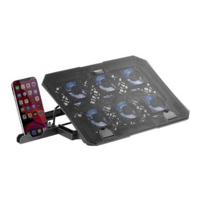 Imagem de Base Refrigeração Mars Gaming MNBC23 16" LED Azul + 2x USB + Stand Preto