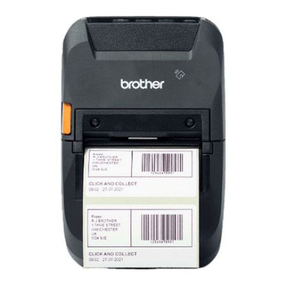 Imagem de Impressora Térmica Etiquetas e Talões Brother RJ3230BL 80mm (Type-C/Bluetooth) Preta