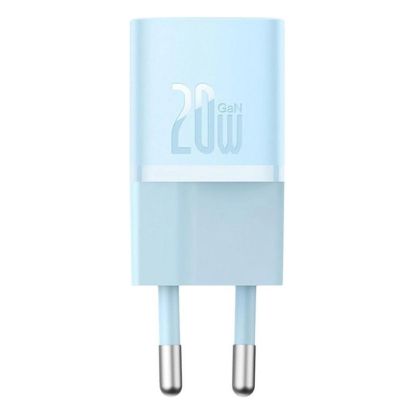 Imagem de Carregador de Tomada Baseus Type-C GaN5 1C Fast Charge (Mini) 20W Azul