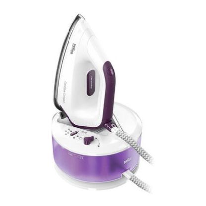 Imagem de Ferro com Caldeira Braun CareStyle Compact IS 2144 VL 2400W Branco/Roxo