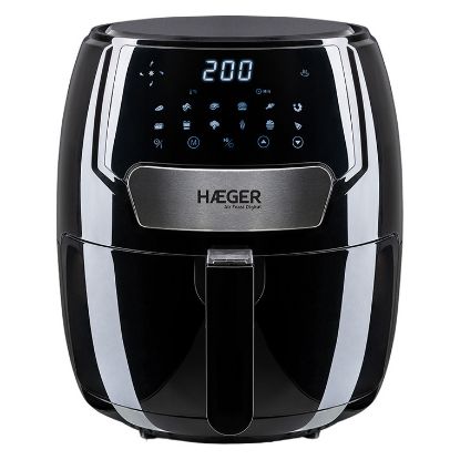 Imagem de Fritadeira Ar Quente Haeger Air Feast Digital 4.2L - 1500W Preta