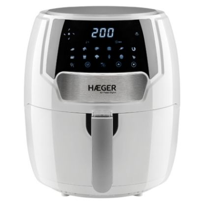 Imagem de Fritadeira Ar Quente Haeger Air Feast Digital 4.2L - 1500W Branca