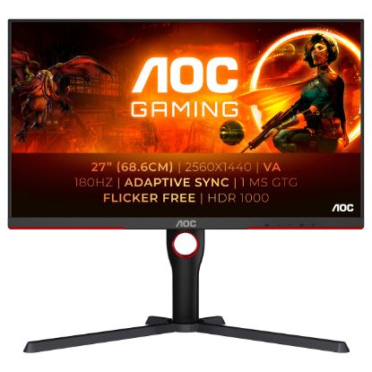 Imagem de Monitor AOC Gaming 27" Q27G3XMN MiniLED VA QHD 16:9 180Hz HDR1000 FreeSync (1ms)
