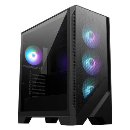 Imagem de Caixa MSI MAG Force 320R Airflow ARGB Preta (ATX) (Vidro Temperado)