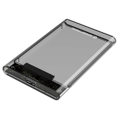 Imagem de Caixa Externa 2,5" SATA Conceptronic DANTE03T Transparente USB3.0
