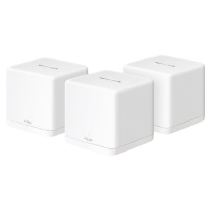 Imagem de Router Mercusys Wireless AX1500 Halo H60X Whole Home Mesh Dual-Band Gigabit WiFi 6 (Pack3)