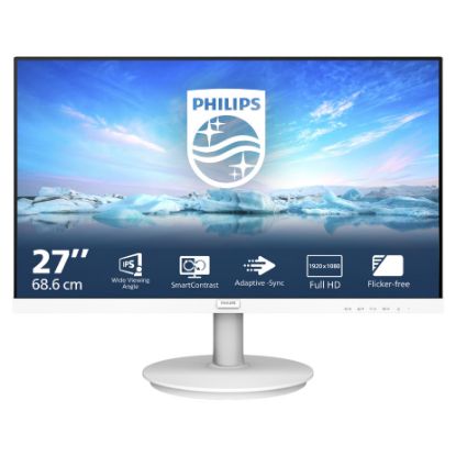 Imagem de Monitor Philips 27" 271V8AW IPS FHD 16:9 75Hz (4ms) Branco