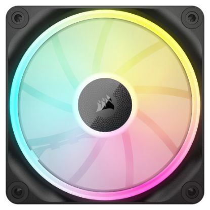Imagem de Ventoinha 120mm Corsair iCUE Link LX120 RGB PWM Preta