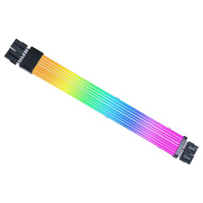 Imagem de Cabo Extensão Lian Li 2x 8-Pin Strimer Wireless RGB p/ Placa Gráfica