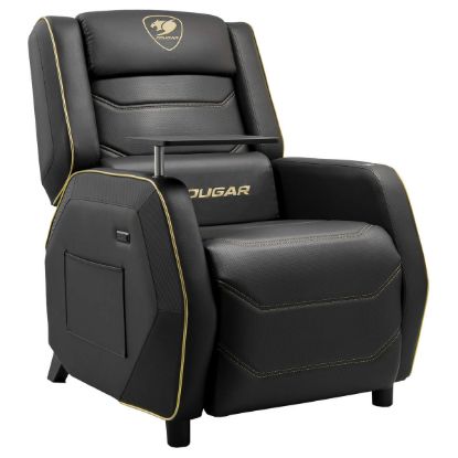 Imagem de Sofá Gaming Cougar Pro Royal Preto/Dourado