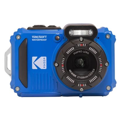 Imagem de Câmara Fotográfica Kodak Pix Pro WPZ2BL6 c/ 2 Baterias + MicroSD Azul