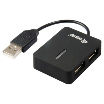 Imagem de Hub USB2.0 4 Portas Equip Travel Preto