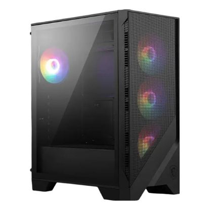 Imagem de Caixa MSI MAG Forge 121A Airflow ARGB Preta (ATX) (Vidro Temperado)