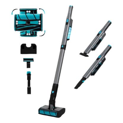 Imagem de Aspirador Vertical Cecotec Scoba 2100 Twice 210W / 20kPa Sem Fios Prateado/Preto