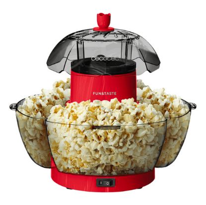 Imagem de Máquina de Pipocas Cecotec Fun&Taste P'Corn Lotus 1200W Vermelha