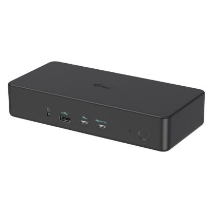 Imagem de Docking Station i-tec Type-C Multiport 13-em-1 CADUAL4KDOCKPD2 Preto + Carregador 100W
