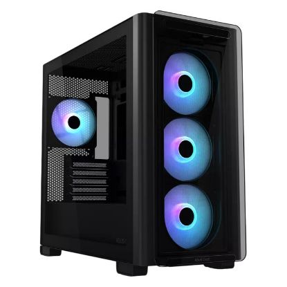 Imagem de Caixa Asus A23 Plus ARGB Preta (Micro-ATX) (Vidro Temperado)