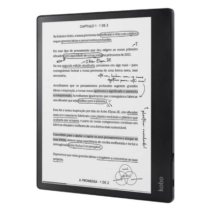 Imagem de eReader Kobo Elipsa 2E c/ Caneta Kobo Stylus 2