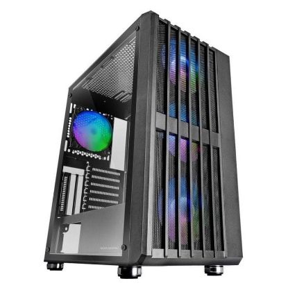 Imagem de Caixa Mars Gaming MC-VAULT ARGB Preta (ATX) (Vidro Temperado)
