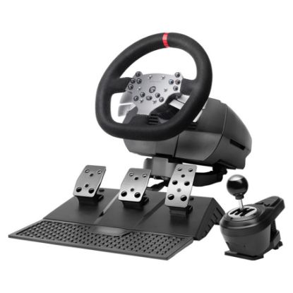 Imagem de Kit Mars Gaming MWH-RSX (Base Volante/ Volante/ Pedais /Mudanças) (PC/PS4/Xbox Series S/X)
