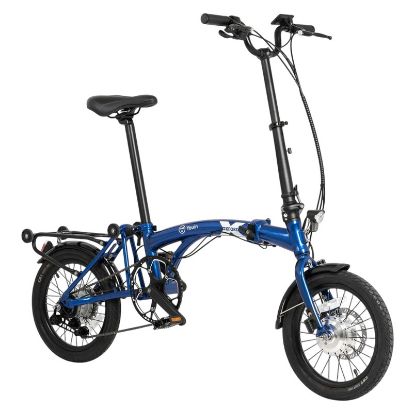 Imagem de Bicicleta Elétrica Youin Oxford Dobrável 16" 250W Azul