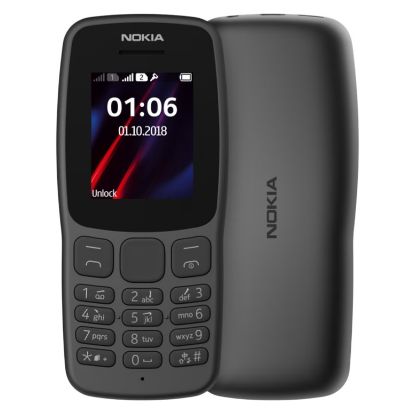 Imagem de Telemóvel Nokia 106 TA-114 Preto