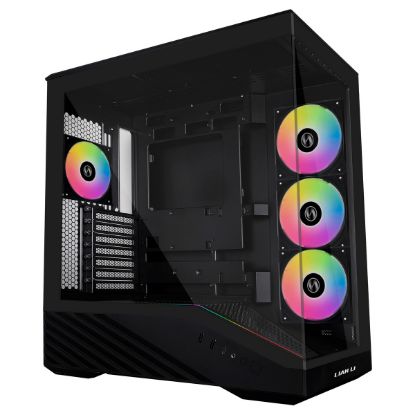 Imagem de Caixa Lian Li Vector V100 ARGB Preta (ATX) (Vidro Temperado)