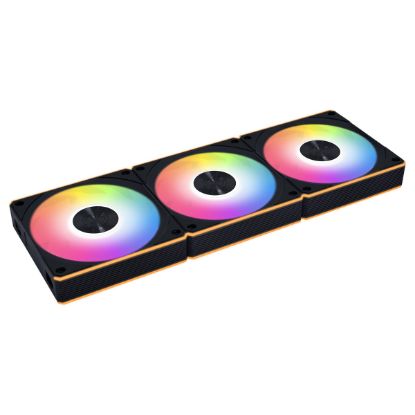 Imagem de Ventoinha 120mm Lian Li UNI CL120 Wireless RGB PWM Preta (Pack 3)