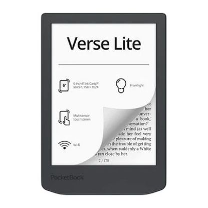 Imagem de eReader PocketBook Verse Lite 6" 8GB Wi-Fi Meia-Noite
