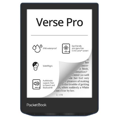 Imagem de eReader PocketBook Verse Pro 6" 16GB Wi-Fi Azul