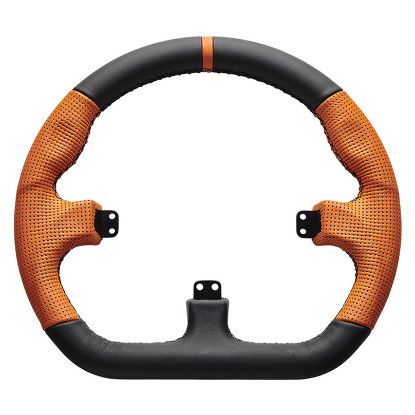 Imagem de Volante p/ Buttonplate Asetek SimSports GT Rim (D Fechado) Laranja