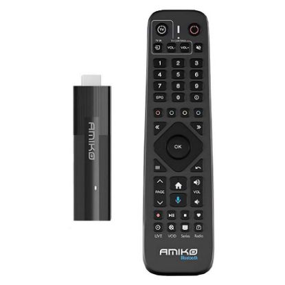 Imagem de Box Android IPTV Amiko A11 Link 16GB/2GB 4K